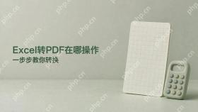 Excel转PDF在哪里操作?怎么把Excel文件转换成PDF格式封面图