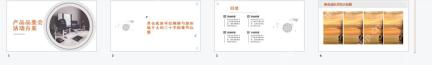 WPS 演示应用智能美化后展示多页幻灯片预览效果