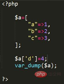 Comment ajouter, supprimer, vérifier et modifier un tableau PHP