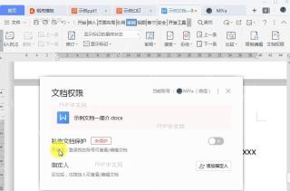 WPS如何使用WPS账号加密?设置效果