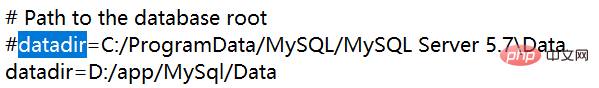 So ändern Sie den Pfad, in dem Daten in MySQL gespeichert werden