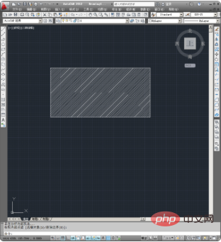 So zeichnen Sie schraffierte diagonale Linien im CAD