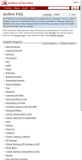 AO3镜像链接直接打开 AO3镜像网页在线入口