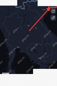 高德地图足迹地图设置按钮