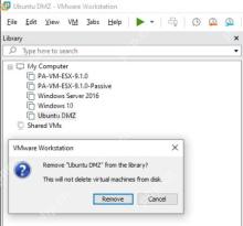 VMware Workstation怎么删除不用的虚拟机