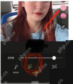 醒图发色颜色选择与画笔调节