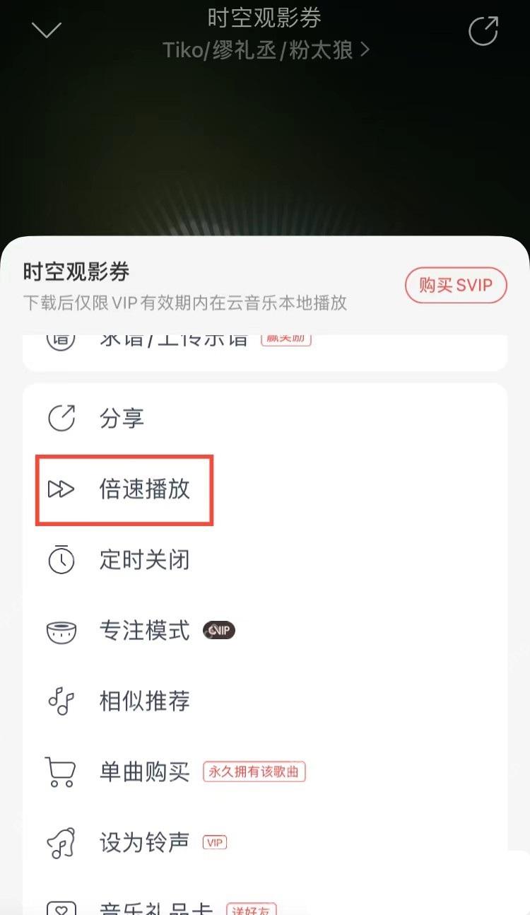 网易云音乐app怎么调整播放速度步骤图2
