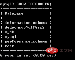 Comment supprimer une base de données dans MySQL