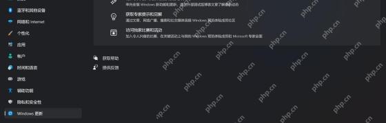 Win11 预览体验计划页面中查看停止接收预览版本入口