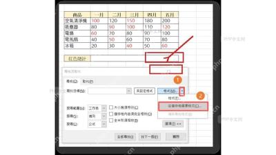 Excel 查找和替换窗口展开选项后,格式下拉入口被标出
