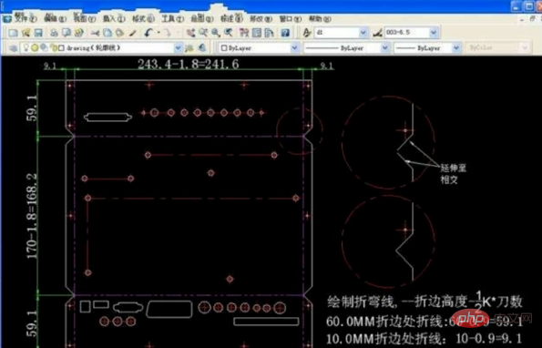 So entfernen Sie rote Kreise im CAD