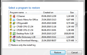 Total Uninstall怎么恢复误删的程序文件