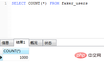 Introduction to laravels method of using Faker data filling (code)