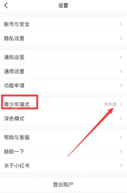 小红书 APP 功能操作界面