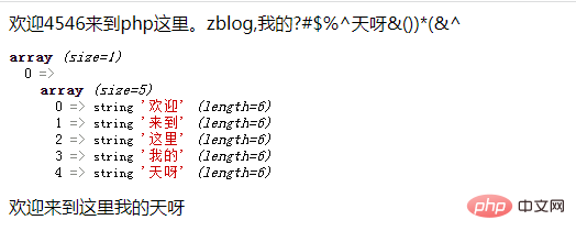 php字符串怎么只提取中文字符