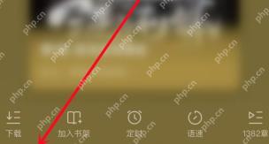 番茄免费小说听书播放器语速按钮