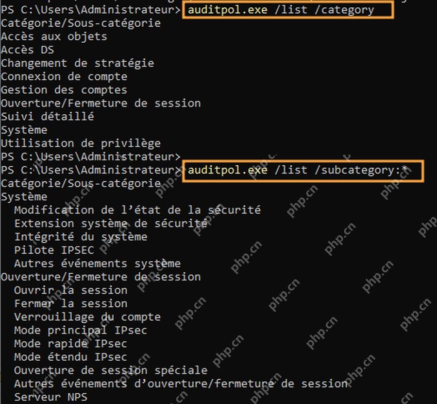 Win11怎么备份并还原审核策略_Auditpol配置迁移方法 - php中文网