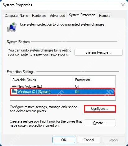 win11还原点文件保存在哪里_win11还原点存放位置介绍 - php中文网