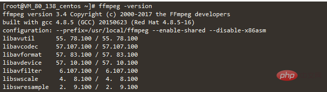 宝塔linux面板之​一键安装ffmpeg命令