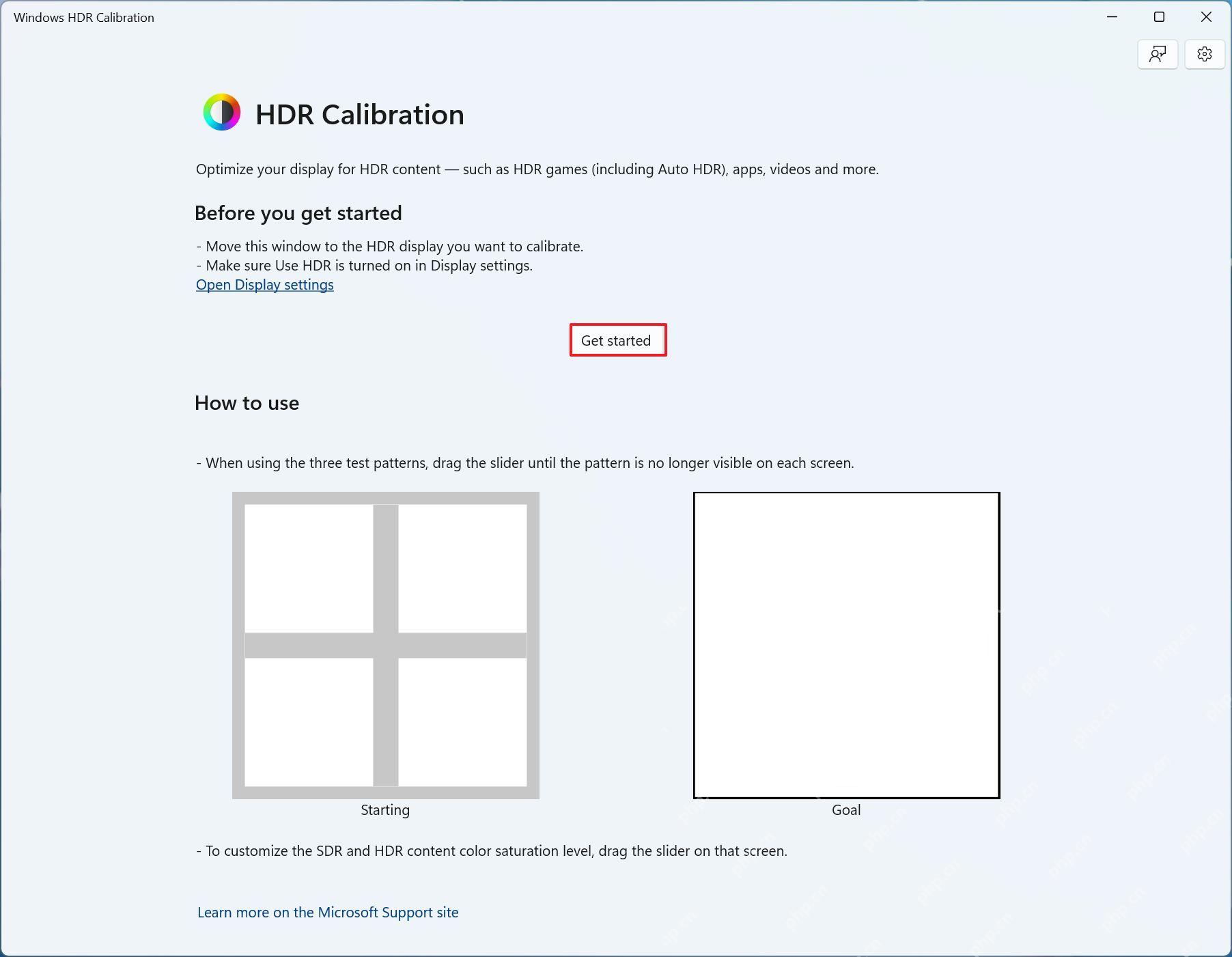 win11怎么校准HDR显示效果_win11 HDR画面校准操作指南 - php中文网