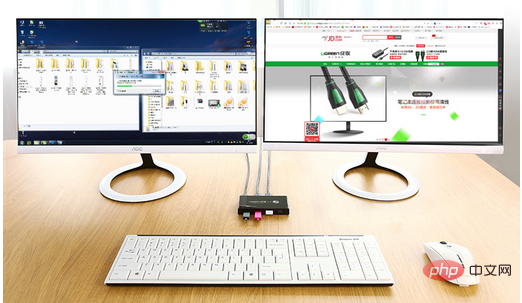 How to control two computers with one mouse