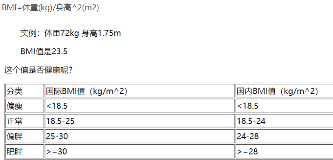 利用python计算身体质量指数bmi来判断体型 Python高级 Python学习网