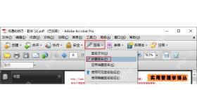 Adobe Acrobat选择放置签名