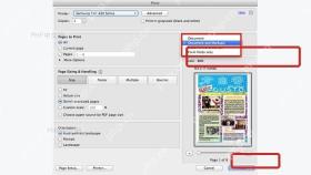 Acrobat打印窗口中Comments and Forms区域用于选择Document and Markups