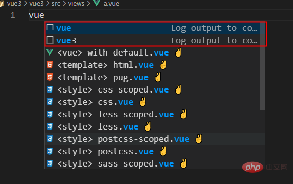 Introduction to how to quickly build vue templates in vscode