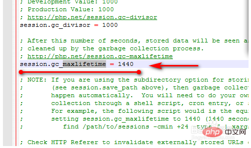 php怎麼設定session過期時間