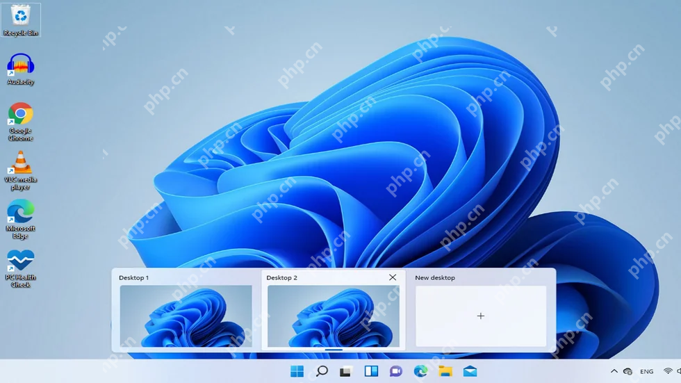 Win11怎么创建多个虚拟桌面并命名:打开任务视图并新建桌面
