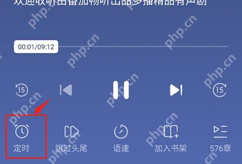 番茄免费小说APP如何调节多角色听书语速步骤3界面