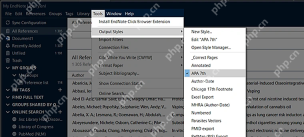 EndNote 21 通过 Tools Output Styles 进入样式设置让期刊缩写生效
