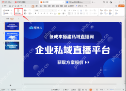 WPS演示中打开多页PPT并确认页面顺序
