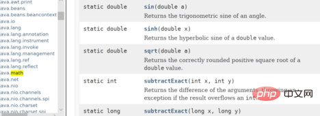 How to use java class library