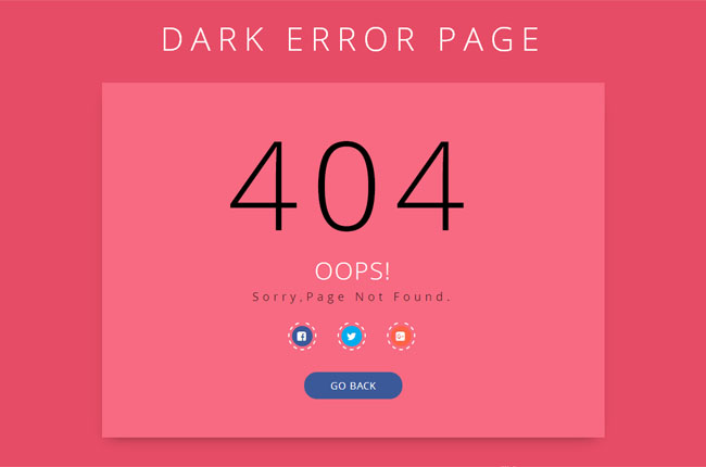 带分享按钮404页面丢失