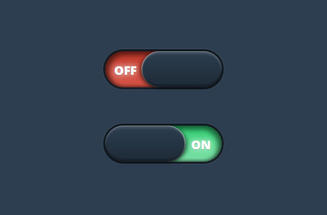 纯CSS3实现动画开关按钮特效