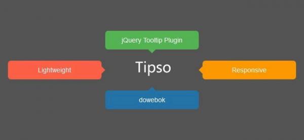 jQuery鼠标悬停弹出消息提示框Tipso插件