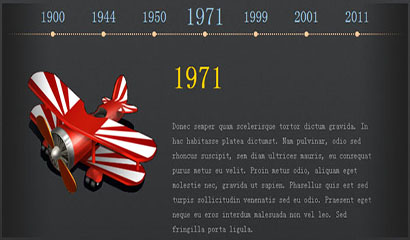 jquery timeline slide show special effects