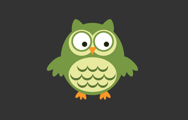 js+css3 フクロウの目はマウス ポインタに従って回転するアニメーションの特殊効果