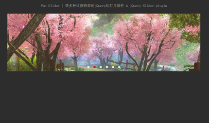 jquery带多种过滤效果可以选择的焦点图代码Vmc Slider