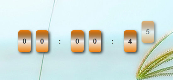 jquery.countdown.js自定义倒计时代码