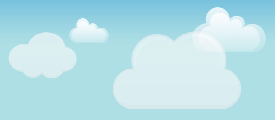 jQuery CSS3云朵飘动动画特效