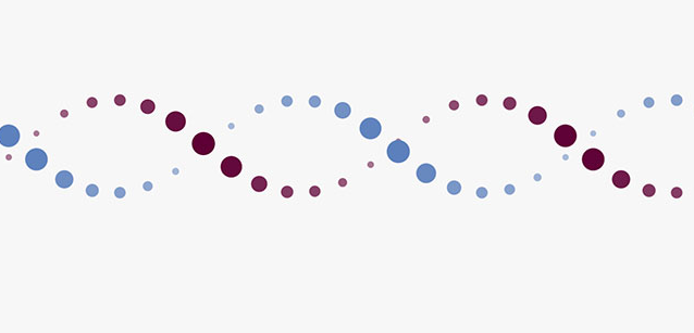 CSS3+DNA螺旋结构分子粒子动画特效