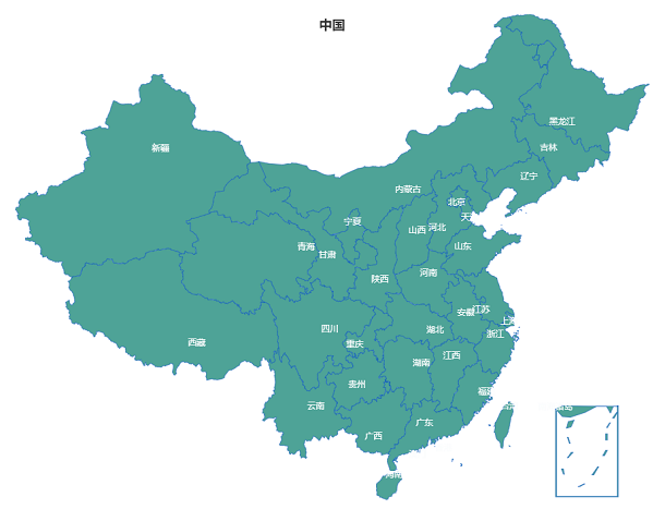 HTML5 Canvas实现中国地图（可展开地级市子地图）