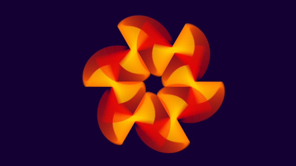 漂亮的CSS3花朵变换动画特效