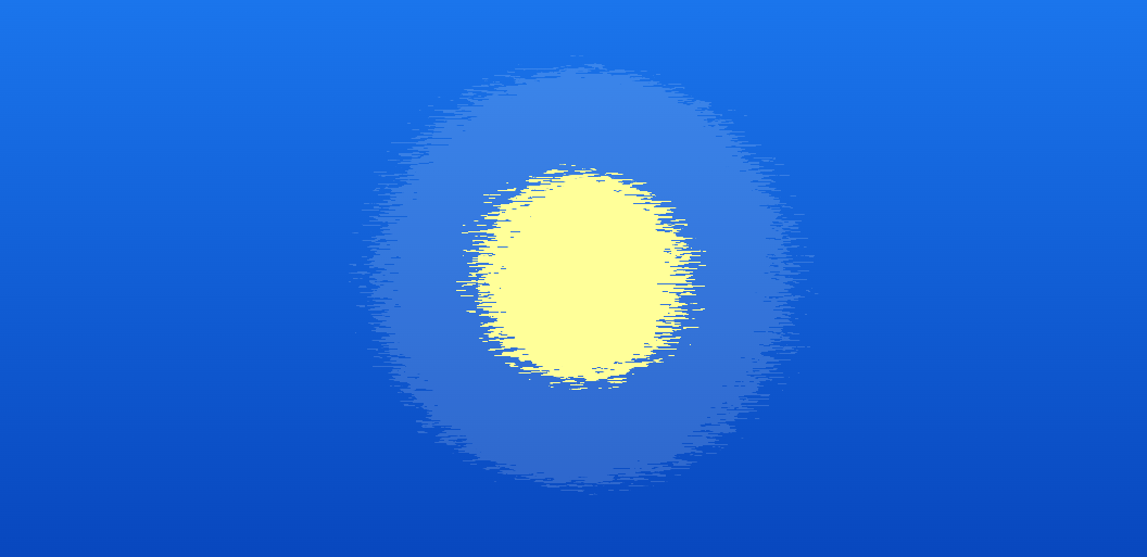 CSS3 SVG水中月亮倒影波纹动画特效