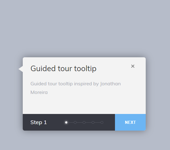 HTML5CSS3 step-by-step prompt box Tooltip can be embedded in any HTML element