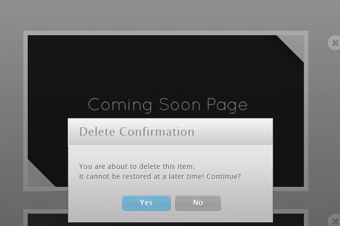 jquery confirmation box