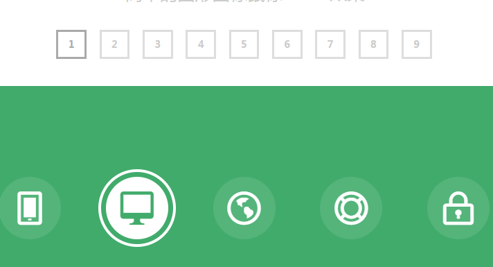 9 CSS3 round button hover mouse animation effects